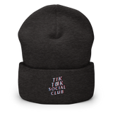 TikTøkSocialClub Cuffed Beanie