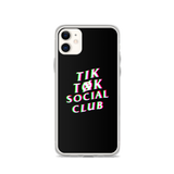 TikTøkSocialClub iPhone Case