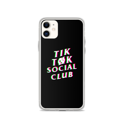 TikTøkSocialClub iPhone Case