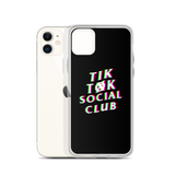 TikTøkSocialClub iPhone Case