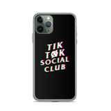 TikTøkSocialClub iPhone Case
