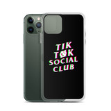 TikTøkSocialClub iPhone Case