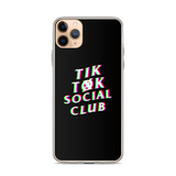 TikTøkSocialClub iPhone Case