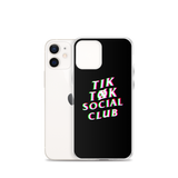 TikTøkSocialClub iPhone Case