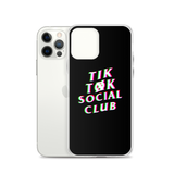 TikTøkSocialClub iPhone Case