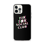 TikTøkSocialClub iPhone Case