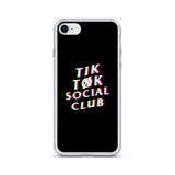 TikTøkSocialClub iPhone Case