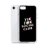 TikTøkSocialClub iPhone Case