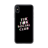TikTøkSocialClub iPhone Case