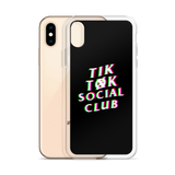 TikTøkSocialClub iPhone Case