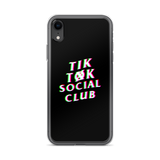 TikTøkSocialClub iPhone Case