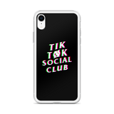 TikTøkSocialClub iPhone Case
