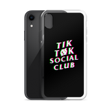 TikTøkSocialClub iPhone Case