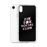 TikTøkSocialClub iPhone Case