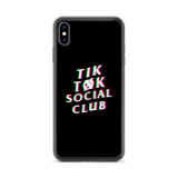 TikTøkSocialClub iPhone Case