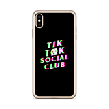 TikTøkSocialClub iPhone Case