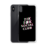 TikTøkSocialClub iPhone Case