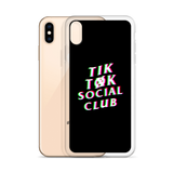 TikTøkSocialClub iPhone Case