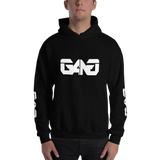 GANG White Logo Hoodie