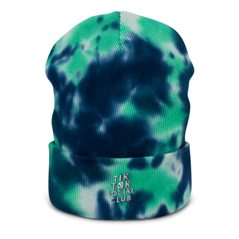 TikTøkSocialClub Tie Dye Beanie