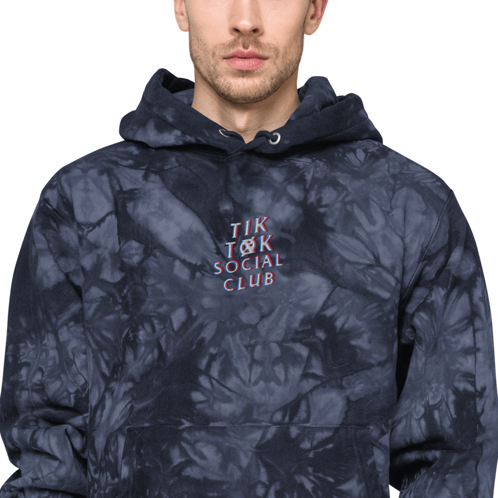 TikT kSocialClub Champion Tie Dye Hoodie Official Mush